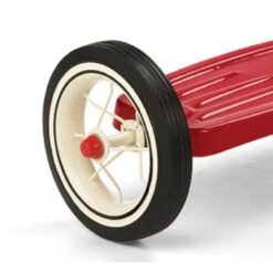 RadioFlyer Classic Red Tricycle Met Duwstang 15 RadioFlyer Classic Red Tricycle Met Duwstang -Chique Speelgoeds Winkel radio flyer rf435aclassic red tricycle with push handle driewieler met duwstang 03