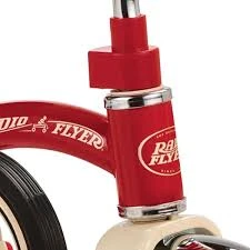 RadioFlyer Classic Red Tricycle Met Duwstang 6 RadioFlyer Classic Red Tricycle Met Duwstang - Afbeelding 4