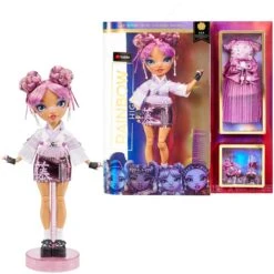 Rainbow High Core Fashion Modepop Lila Yamamoto Pop -Chique Speelgoeds Winkel rainbow high core fashion modepop lila yamamoto