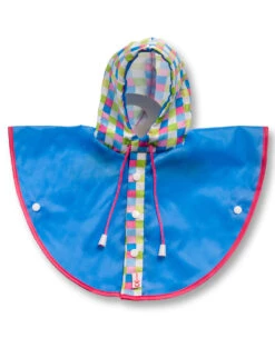Regencape Mt. 28 – 35 Cm. -Chique Speelgoeds Winkel regencape pop heless 1972 2972 1 1