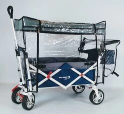 Active Outdoor Wagon Regenhoes Bolderkar -Chique Speelgoeds Winkel regenhoes active outdoor wagon bolderwagen zijkant open
