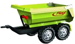 RollyToys Halfpipe Trailer Fliegl Traptractor -Chique Speelgoeds Winkel rollyhalfpipe trailer fliegl rollytoys a125067 1