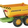 RollyToys Halfpipe Trailer Joskin Tandemas Aanhangwagen
