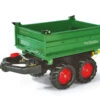RollyToys Aanhangwagen RollyMega Trailer Groen -Chique Speelgoeds Winkel rollymega trailer rollytoys 122202