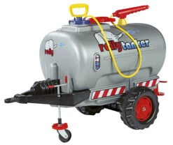 RollyToys Tanker Enkelas Zilver Tank-aanhangwagen -Chique Speelgoeds Winkel rollytanker enkelas tankwagen rollytoys a122776 1