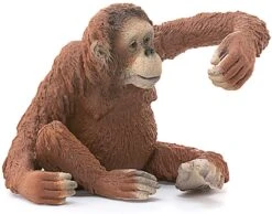 Schleich 14775 Orang Oetan Vrouwtje WildLife -Chique Speelgoeds Winkel schleich 14775 aap orang oetan vrouwtje 1