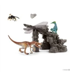 Schleich 41461 Dinoset Met Grot Dinosaurus -Chique Speelgoeds Winkel schleich 41461 dinogrot met hol 1 1