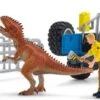 Schleich 41464 Off-road Jeep Met Dino Wachtpost Dinosaurus -Chique Speelgoeds Winkel schleich 41464 offroad voertuig met dino wachtpost