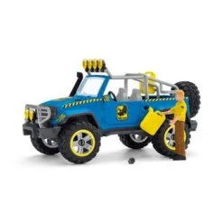 Schleich 41464 Off-road Jeep Met Dino Wachtpost Dinosaurus -Chique Speelgoeds Winkel schleich 41464 offroad voertuig met dino wachtpost 2