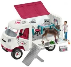 Schleich 42370 Mobiele Dierenarts Met Hannover Veulen HorseClub -Chique Speelgoeds Winkel schleich 42370 mobiele dierenarts met hannover veulen 1
