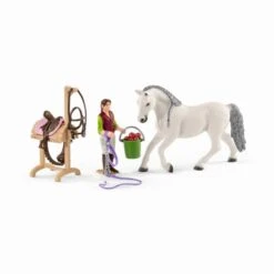 Schleich 42389 Manege Met Ruiter En Paarden Horse Club -Chique Speelgoeds Winkel schleich 42389 manege met ruiters en paarden 4