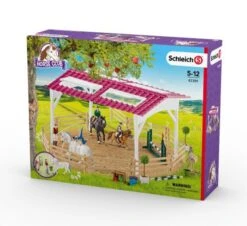 Schleich 42389 Manege Met Ruiter En Paarden Horse Club -Chique Speelgoeds Winkel schleich 42389 manege met ruiters en paarden 5