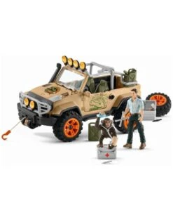 Schleich 42410 Terreinwagen Met Lier WildLife -Chique Speelgoeds Winkel schleich 42410 terreinwatgen met lier wildlife