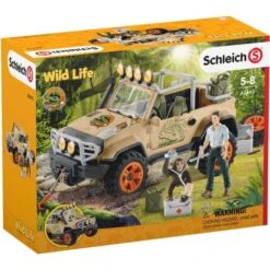Schleich 42410 Terreinwagen Met Lier WildLife -Chique Speelgoeds Winkel schleich 42410 terreinwatgen met lier wildlife 3