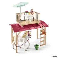 Schleich 42415 Caravan Voor Geheime Clubontmoetingen HorseClub -Chique Speelgoeds Winkel schleich 42415 caravan voor geheime clubontmoetingen 2