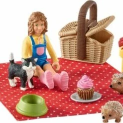 Schleich 42426 Verjaardagspicknick FarmWorld -Chique Speelgoeds Winkel schleich 42426 verjaardagspicknick 2