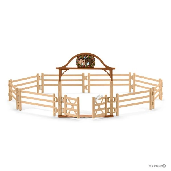 Schleich 42434 Omheining Voor Paarden Met Poort 4 Schleich 42434 Omheining Voor Paarden Met Poort - Afbeelding 2