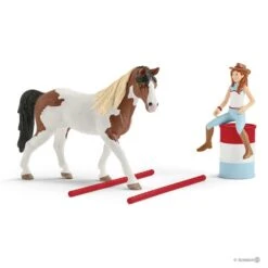 Schleich 42441 Horse Club Hannahs Western Rijset -Chique Speelgoeds Winkel schleich 42441 hannah s western rijset