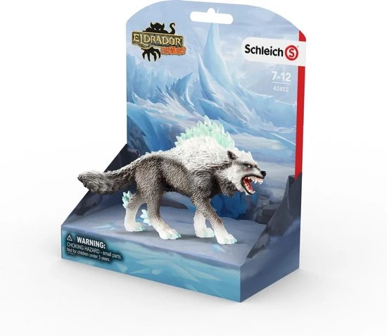 Schleich 42452 Sneeuwwolf Eldrador 4 Schleich 42452 Sneeuwwolf Eldrador - Afbeelding 2