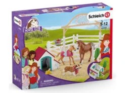 Schleich 42458 Hannah’s Paarden-gastenverblijf Met Hondenhok 9 Schleich 42458 Hannah’s Paarden-gastenverblijf Met Hondenhok -Chique Speelgoeds Winkel schleich 42458 hannas paarden gasten verblijf met hondenhok 1 1