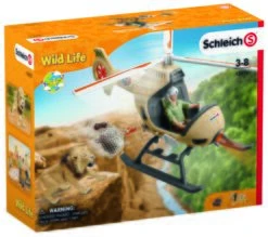 Schleich 42476 Reddingshelikopter Dieren WildLife -Chique Speelgoeds Winkel schleich 42476 reddingshelikopter dieren 1