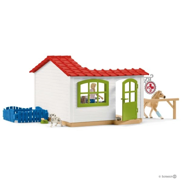 Schleich 42502 Dierenartspraktijk Met Huisdieren 6 Schleich 42502 Dierenartspraktijk Met Huisdieren - Afbeelding 4