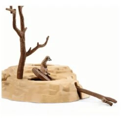 Schleich 42530 Stokstaartjes Heuvels WildLife -Chique Speelgoeds Winkel schleich 42530 stokstaartjes hangout 2