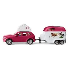 Schleich 42535 Avontuur Met Auto En Trailer HorseClub -Chique Speelgoeds Winkel schleich 42535 avontuur met auto en trailer 1 scaled 1