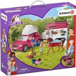 Schleich 42535 Avontuur Met Auto En Trailer HorseClub -Chique Speelgoeds Winkel schleich 42535 avontuur met auto en trailer 8