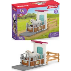 Schleich 42569 Ruitershop HorseClub 10 Schleich 42569 Ruitershop HorseClub -Chique Speelgoeds Winkel schleich 42569 paardenbox Horseclub 4