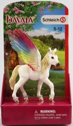 Schleich 70577 Gevleugelde Regenboogeenhoorn Veulen Bayala -Chique Speelgoeds Winkel schleich 70577 gevleugelde regenboog eenhoorn veulen 1 1