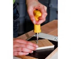 Toolkid Schroevendraaier Met Bitjes Kindergereedschap -Chique Speelgoeds Winkel schroevendraaier met bitjes toolkid 100650 1 1