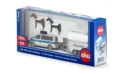 Siku 231000301 Politiewagen Met Paardentrailer DE Schaal 1 : 55 -Chique Speelgoeds Winkel sik 231000301 politiewagen met paardentrailer nl 1 1