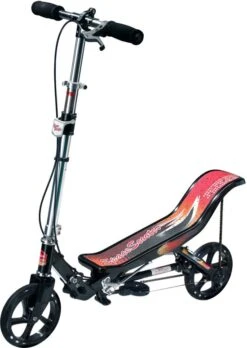 SpaceScooter X580 Black Space Scooter Zwart 8 SpaceScooter X580 Black Space Scooter Zwart -Chique Speelgoeds Winkel spacescooter step autoped black 1
