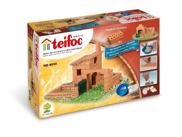 Teifoc T4010 Bouwdoos Huis Metselset 4 Teifoc T4010 Bouwdoos Huis Metselset - Afbeelding 2