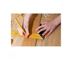 Toolkid Timmermanspotlood 4x + Potloodslijper -Chique Speelgoeds Winkel timmermanspotlood toolkid 100402 1