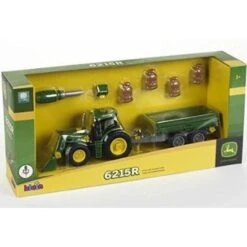 KleinToys 3905 Tractor JohnDeere + Aanhanger Constructiespeelgoed -Chique Speelgoeds Winkel tractor john deere met aanhager theo klein 3905 1 1