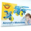 Volk’s Baukasten Aircraft + Motorbike -Chique Speelgoeds Winkel volk s baukasten 120 aircraft motorbike 2