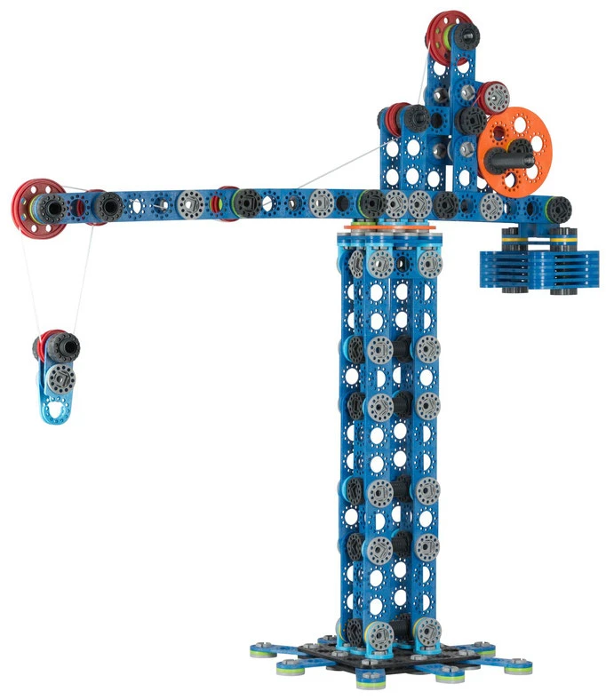 Volk’s Baukasten Tower Crane + Small Truck 4 Volk’s Baukasten Tower Crane + Small Truck - Afbeelding 2