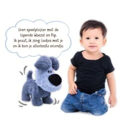 Woezel En Pip Woezel Lopend En Pratend Interactief Loophondje -Chique Speelgoeds Winkel woezel en pip woezel lopend en pratend interactief 4